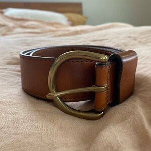 Brown Leather Belt